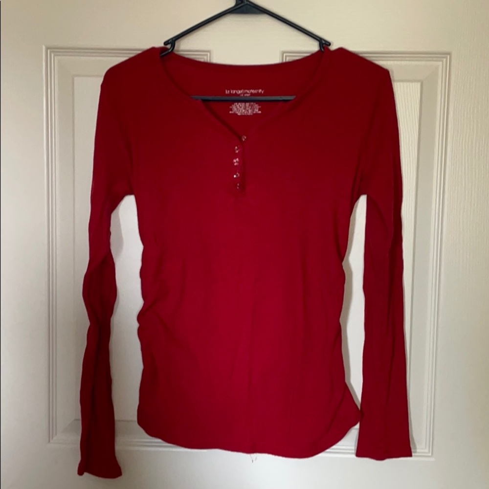 Long sleeve Henley (maternity)